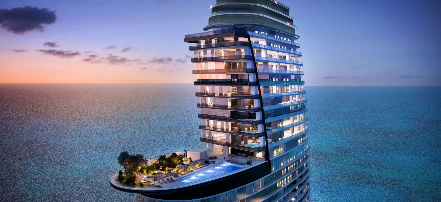 aston martin residences aerial view